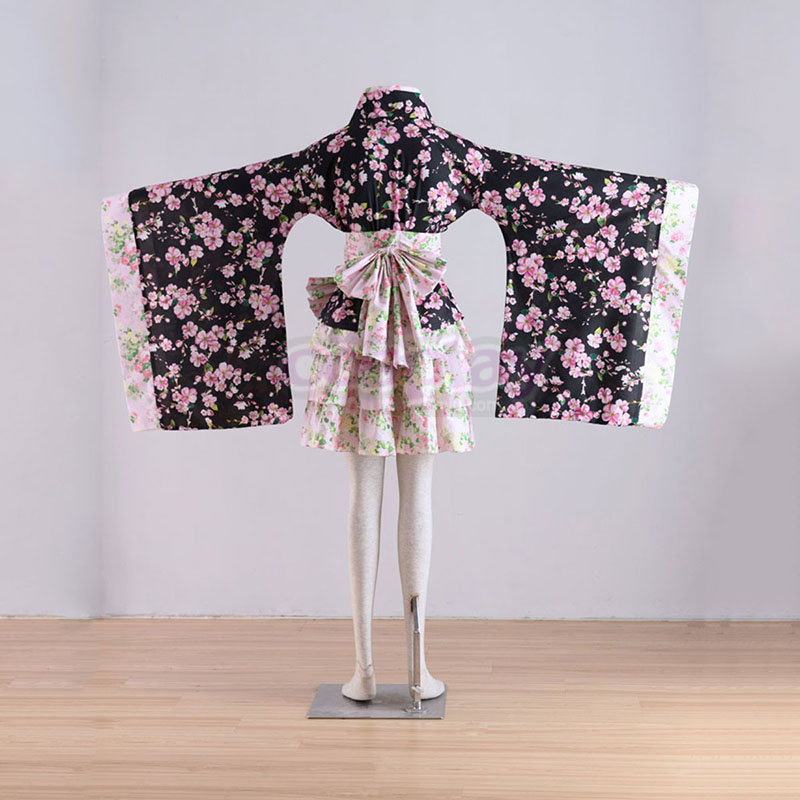 Kimono Culture Sakura Story 1 Anime Cosplay Costumes Outfit