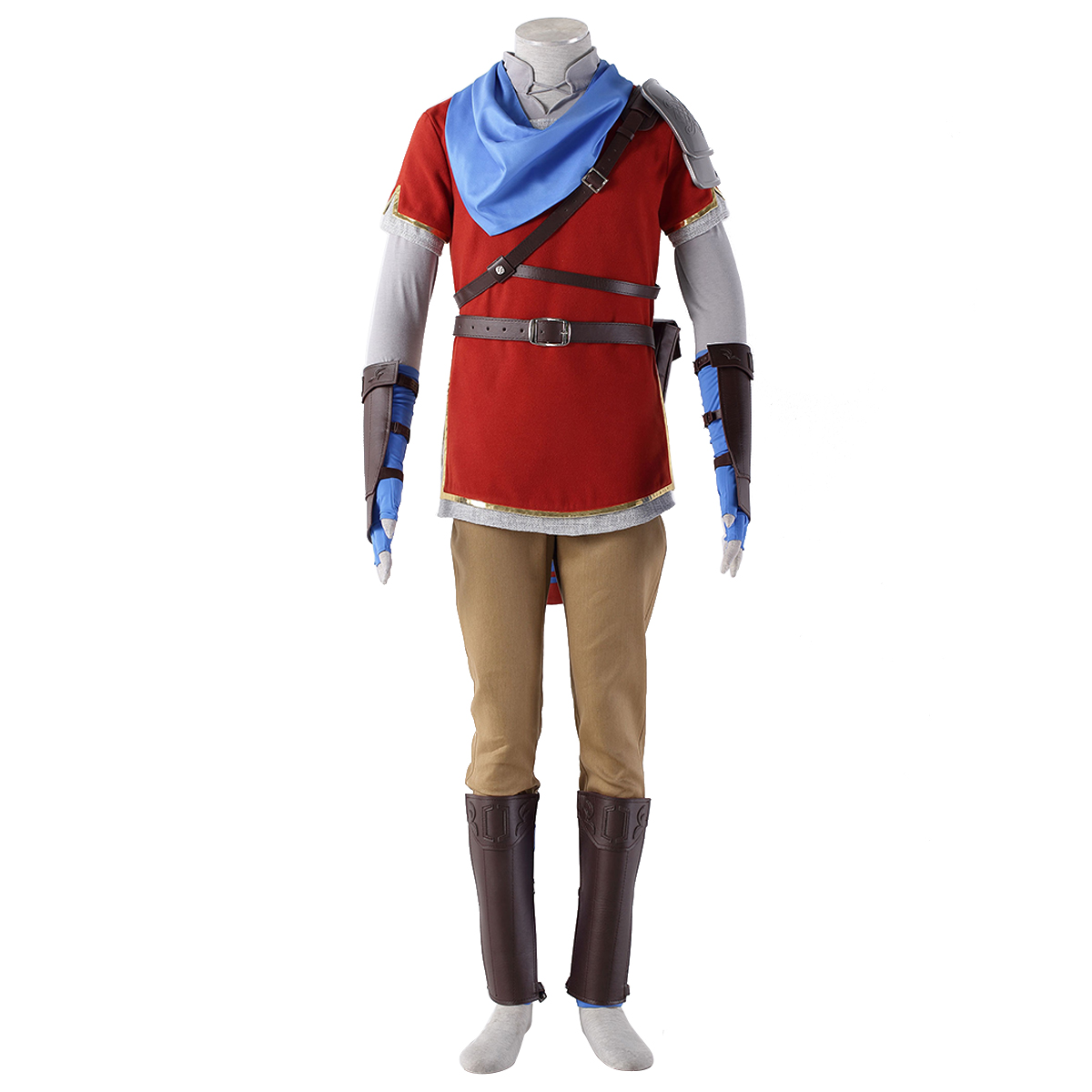 The Legend of Zelda Hyrule-Warriors Link 6 Red Anime Cosplay Costumes Outfit