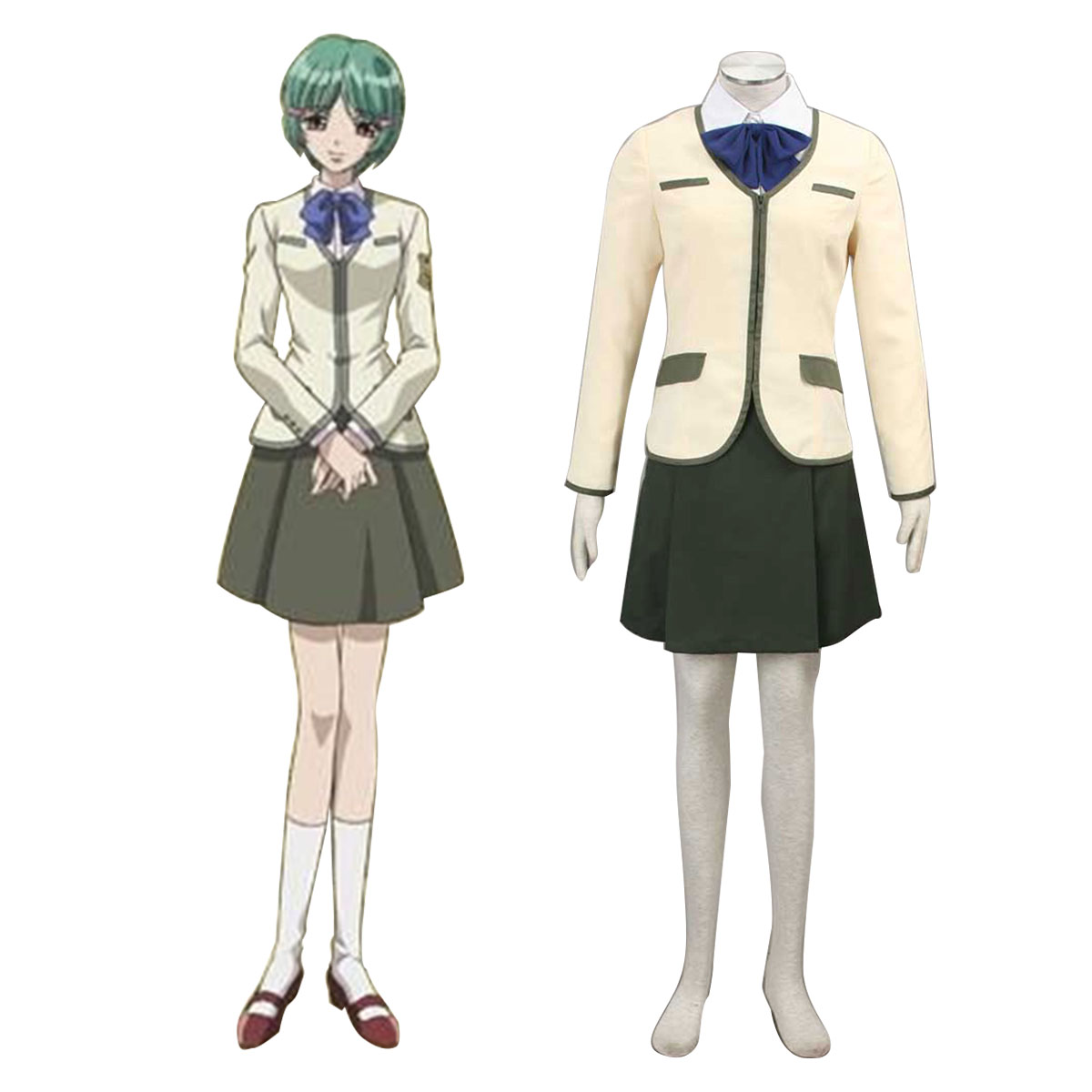 Corda-Primo Passo Shoko Fuyuumi 1 Anime Cosplay Costumes Outfit