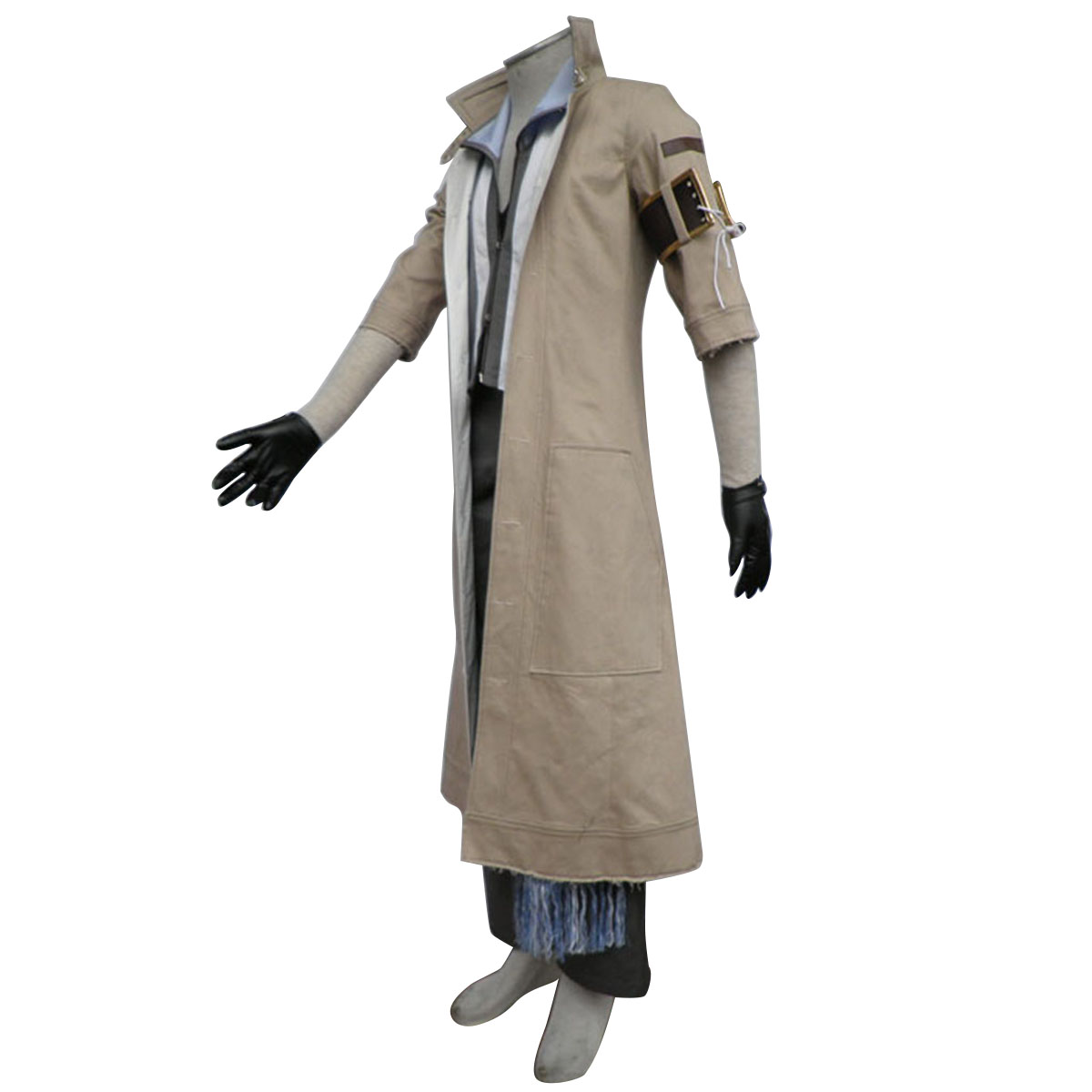 Final Fantasy XIII Snow Villiers 1 Anime Cosplay Costumes Outfit