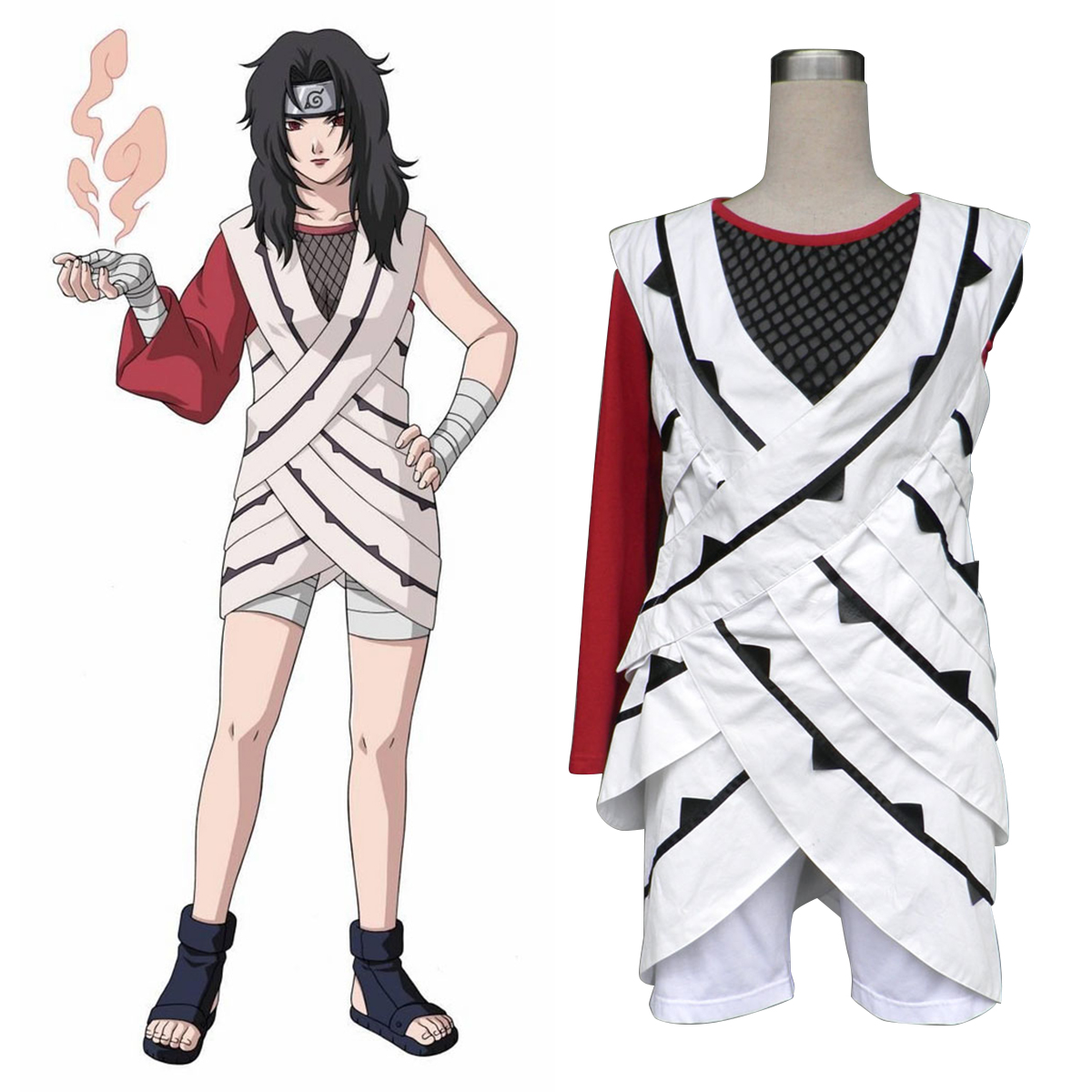 Naruto Kurenai Yuhi 2 Anime Cosplay Costumes Outfit
