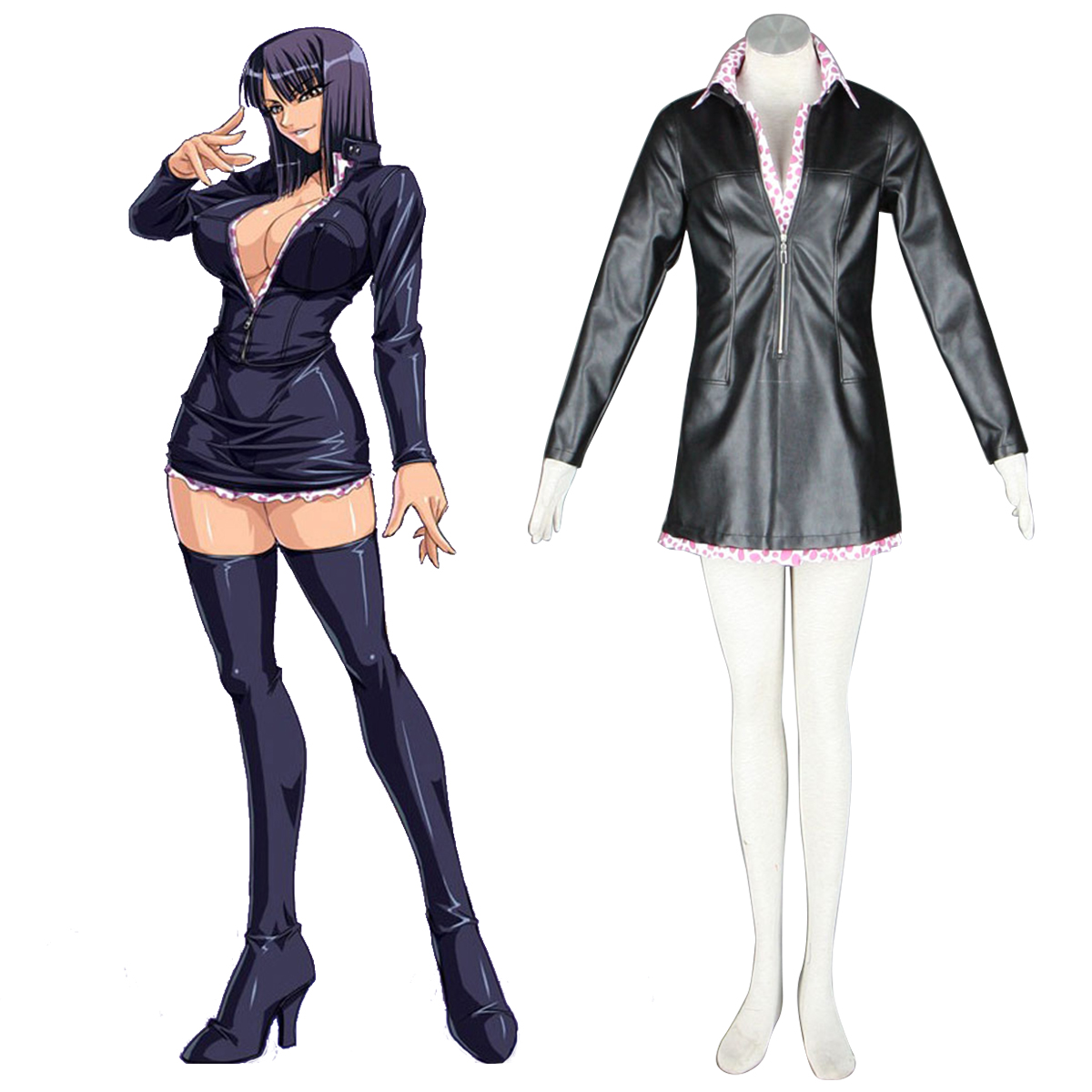 One Piece Nico·Robin 2 Green Anime Cosplay Costumes Outfit