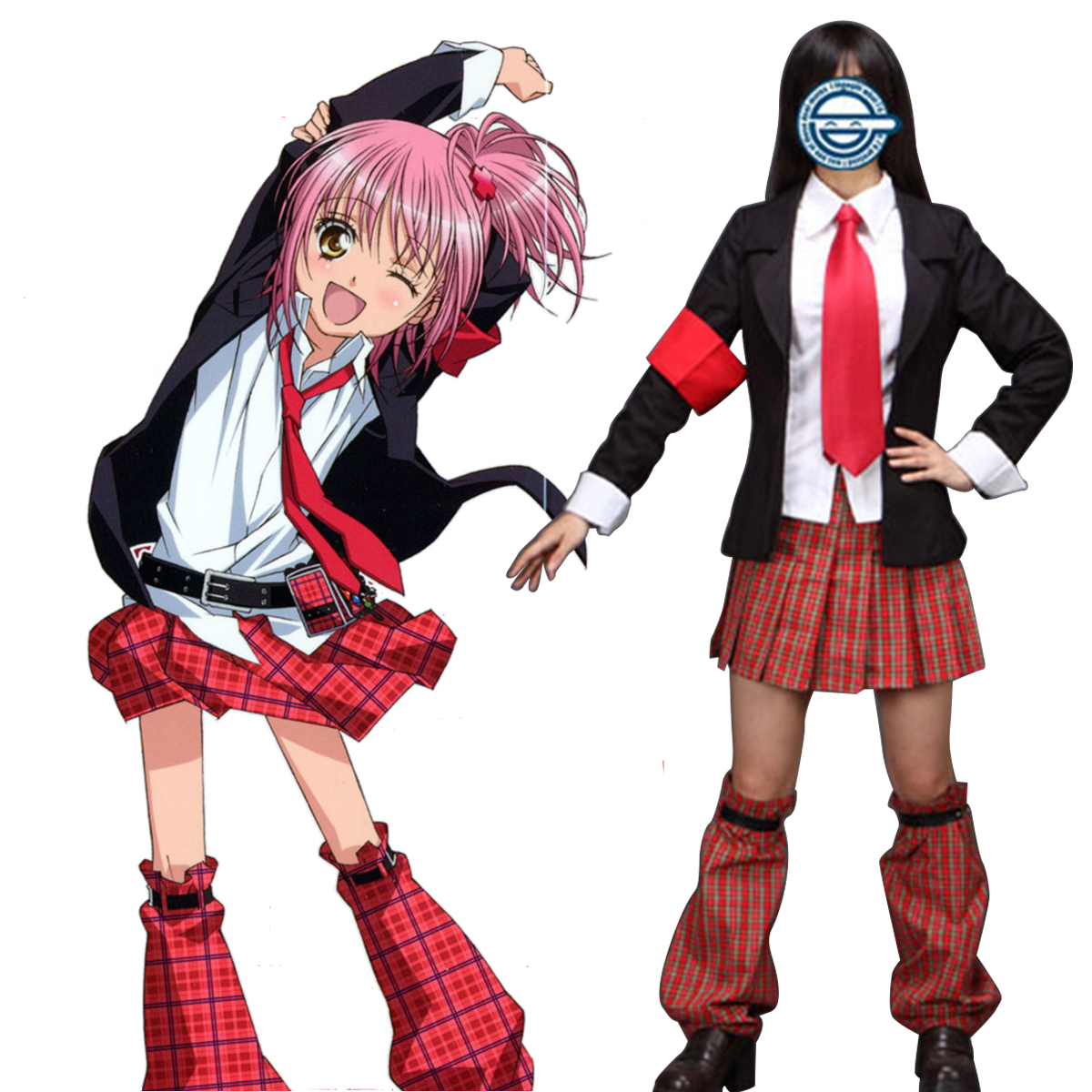 Shugo Chara Female School Uniform 1 Anime Cosplay Costumes Outfit