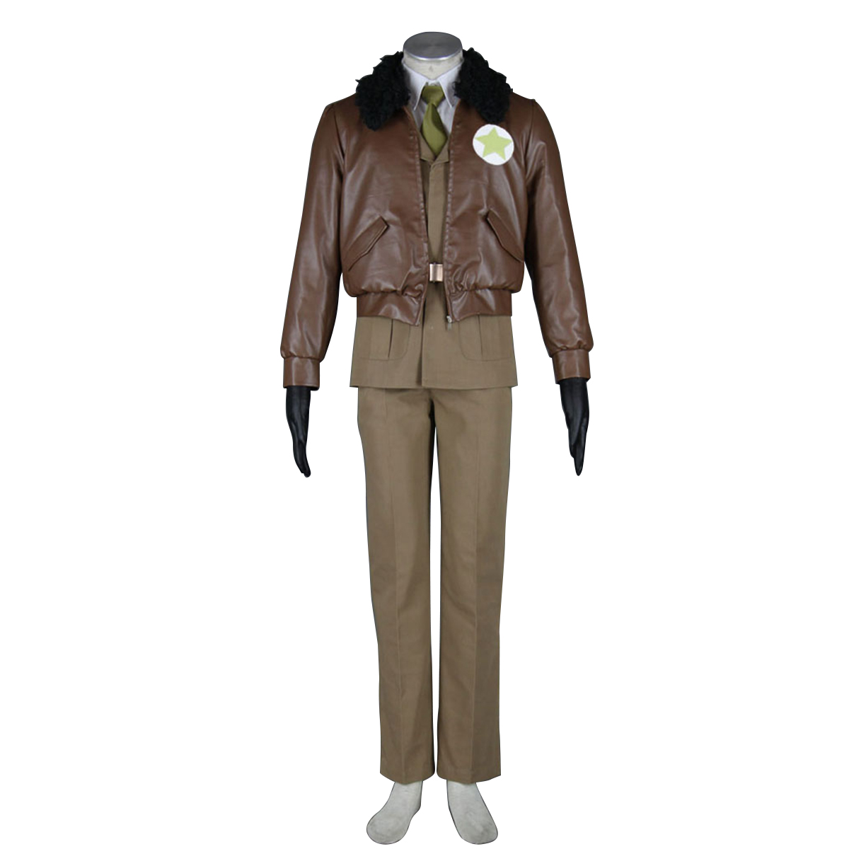 Axis Powers Hetalia APH America Alfred F Jones 1 Anime Cosplay Costumes Outfit