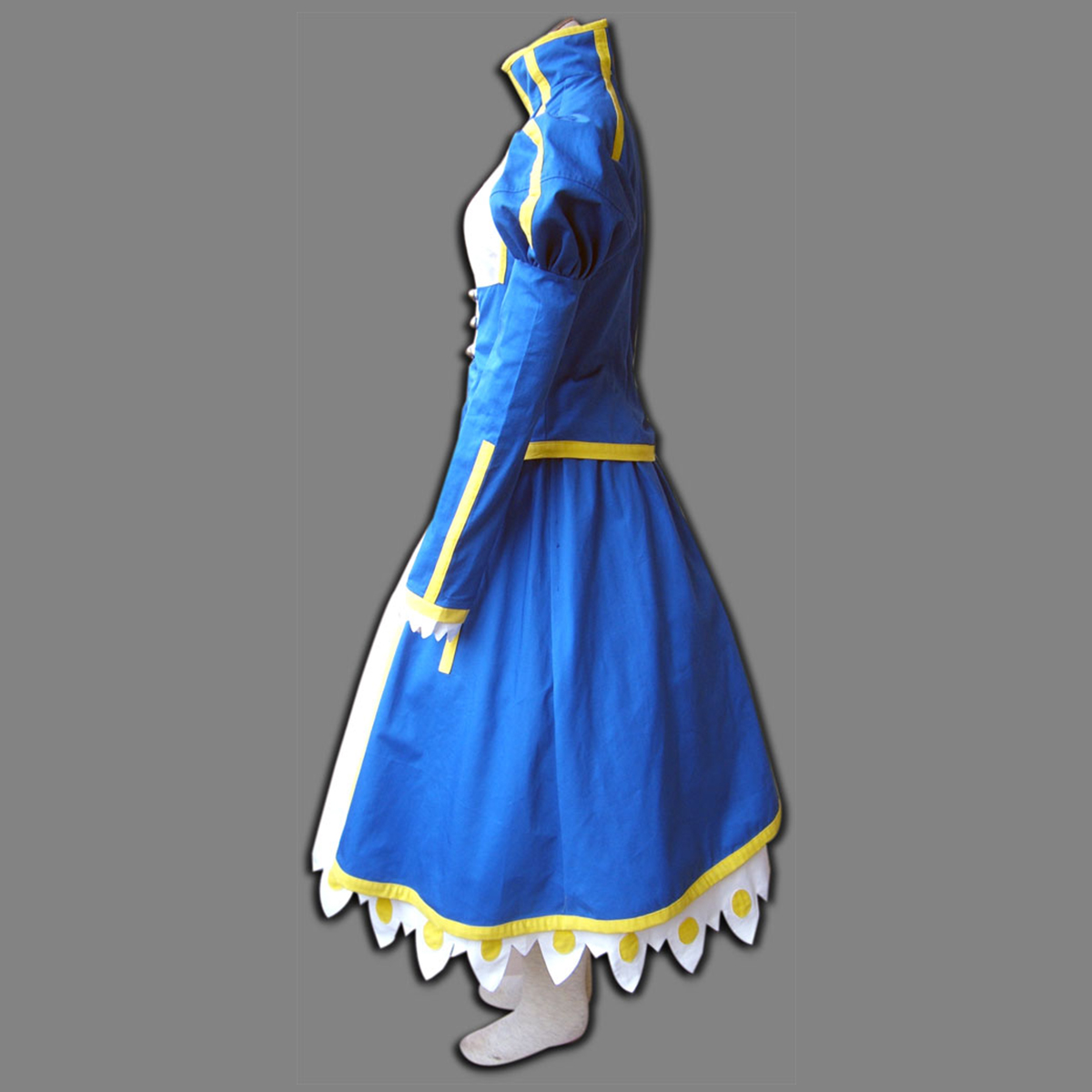 The Holy Grail War Saber 1 Blue Anime Cosplay Costumes Outfit