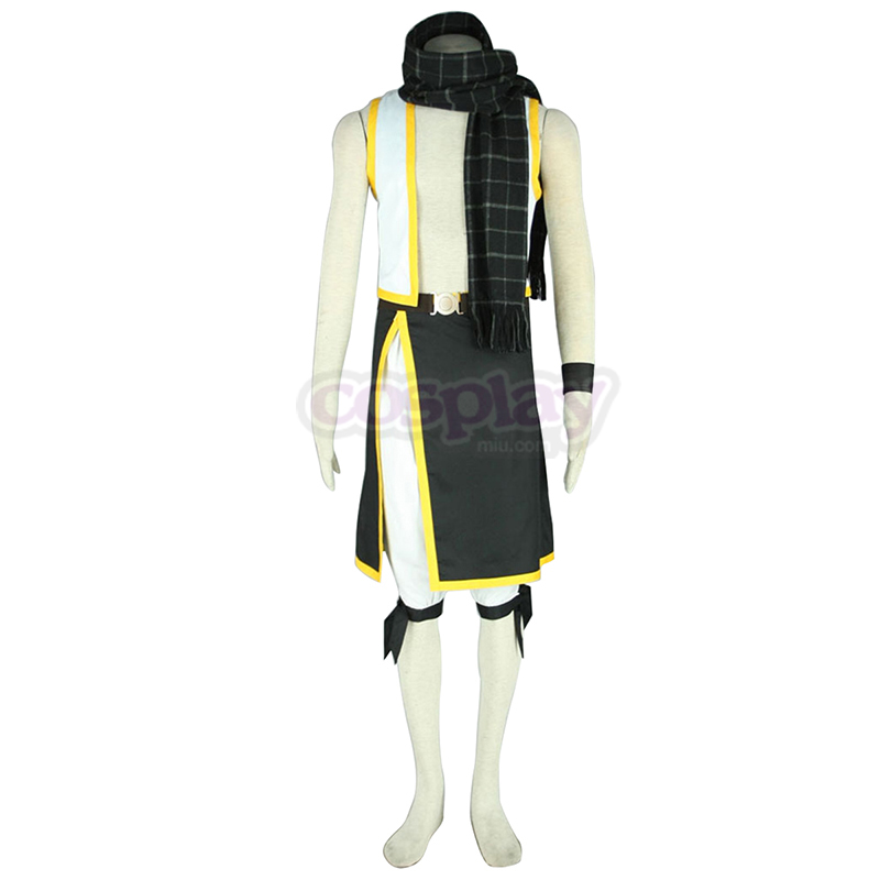 Fairy Tail Natsu Dragneel 2 Anime Cosplay Costumes Outfit