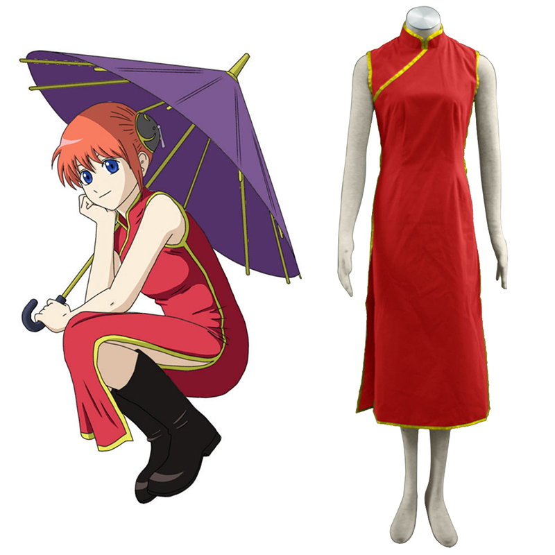 Gin Tama Kagura 1 Anime Cosplay Costumes Outfit