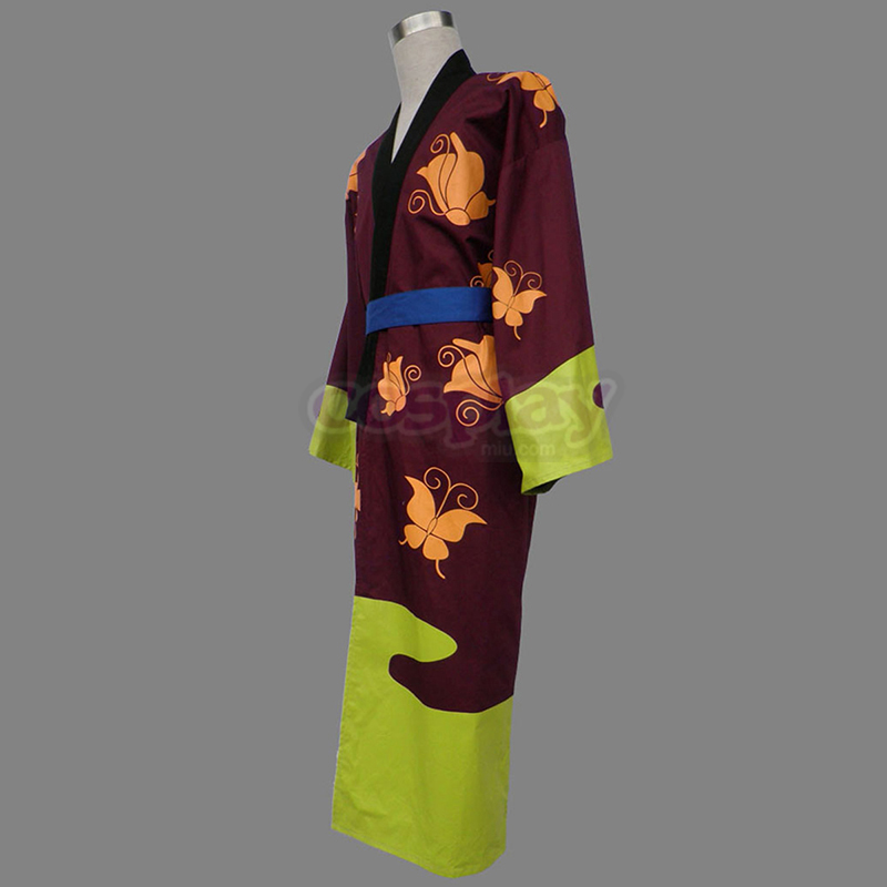 Gin Tama Takasugi Shinsuke 1 Kimono Anime Cosplay Costumes Outfit