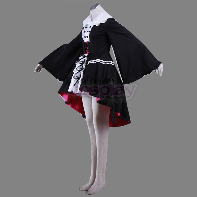 Haruhi Suzumiya Nagato Yuki 2 Lolita Anime Cosplay Costumes Outfit