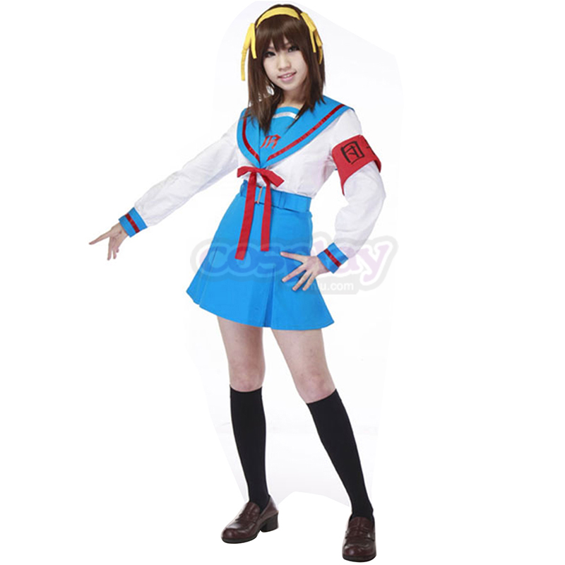 Haruhi Suzumiya Suzumiya Haruhi 1 Anime Cosplay Costumes Outfit