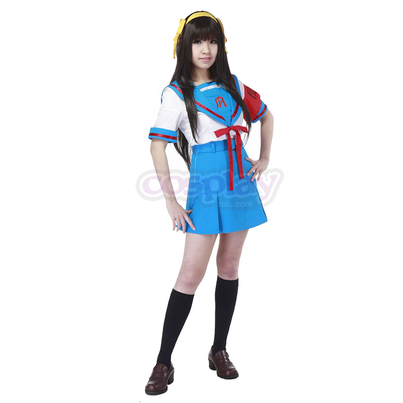 Haruhi Suzumiya Suzumiya Haruhi 2 Anime Cosplay Costumes Outfit