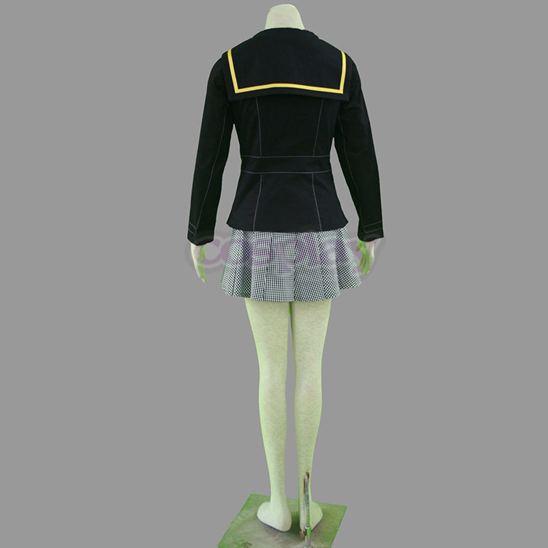 Shin Megami Tensei: Persona 4 Winter Female School Uniform Anime Cosplay Costumes Outfit