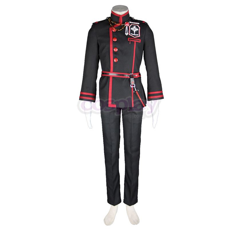 D.Gray-man Allen Walker 3 Anime Cosplay Costumes Outfit