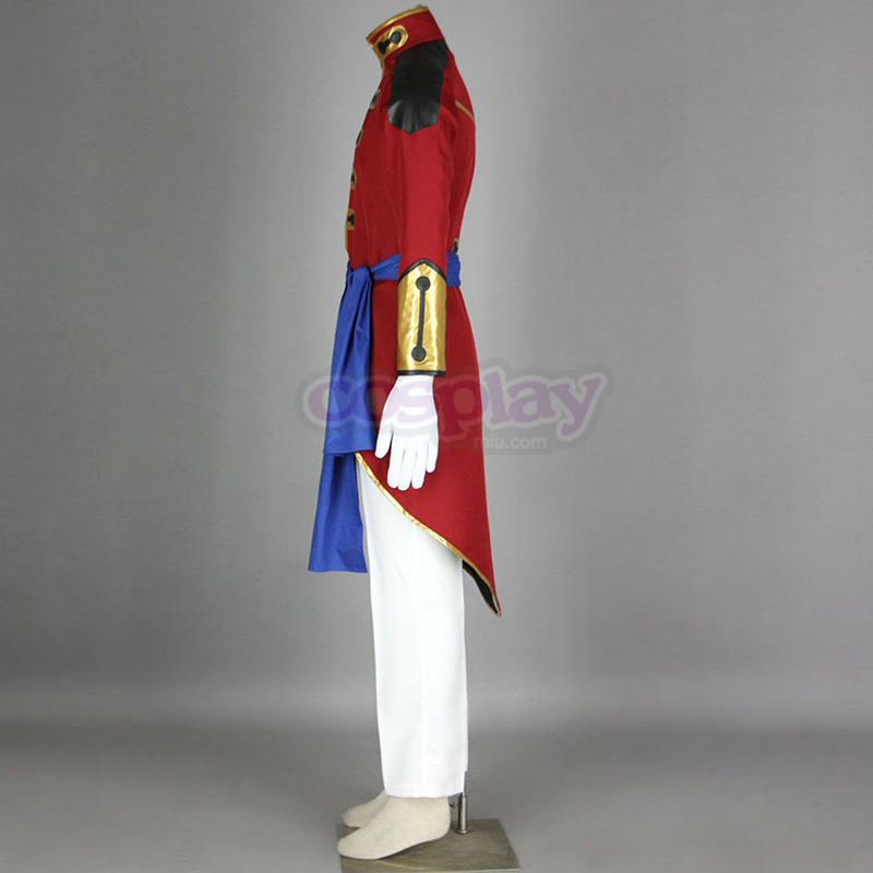Code Geass Gilbert G.P. Guilford Anime Cosplay Costumes Outfit