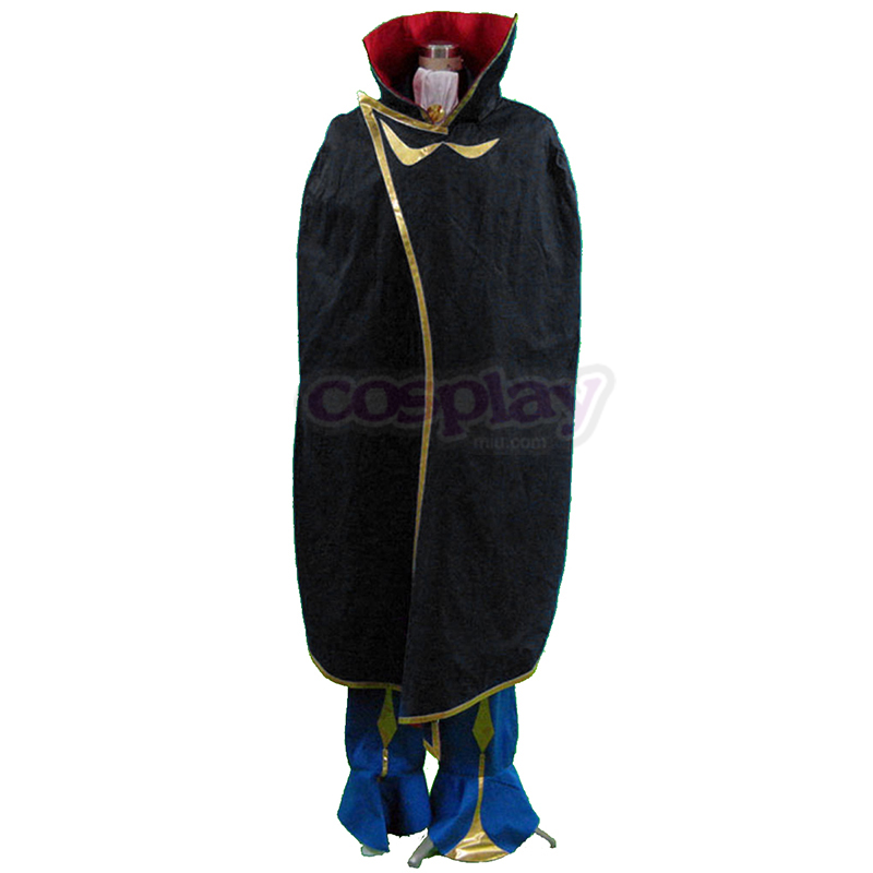Code Geass Lelouch Lamperouge ZERO 2 Anime Cosplay Costumes Outfit