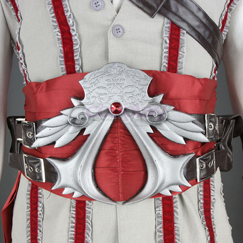 Assassins Creed II Assassin 2 Anime Cosplay Costumes Outfit