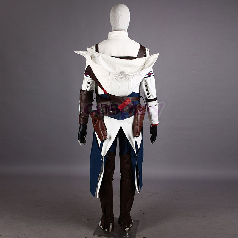 Assassin's Creed III Assassin 8 Anime Cosplay Costumes Outfit
