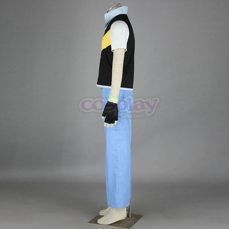 Pokémon Ash Ketchum 1 Anime Cosplay Costumes Outfit