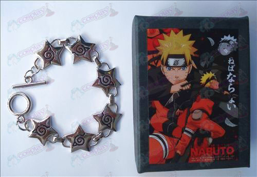 Naruto konoha pentacle bracelet (box)