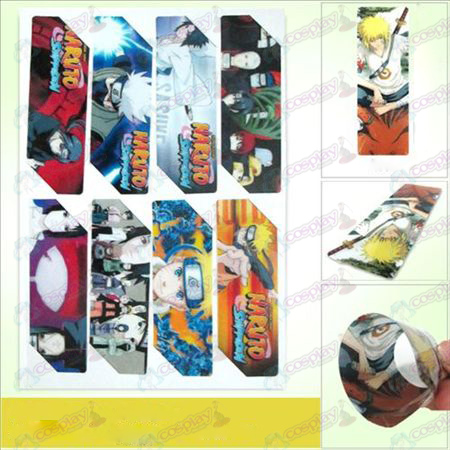 SQ019-Naruto anime big Bookmarks (5 version of the price)