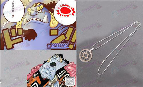 One Piece Accessories Ji Beier sun Stainless Steel Necklace