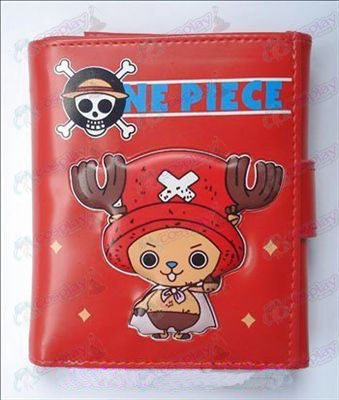 Q version of One Piece Accessories Chopper bulk Wallet (Red)