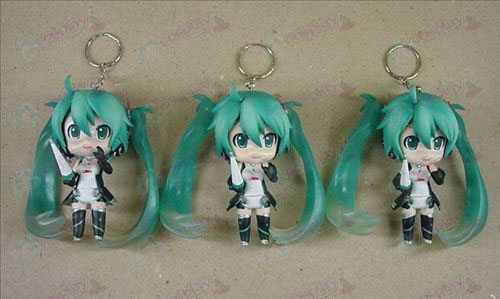 A generation of a paragraph Hatsune Keychain (3 / set)