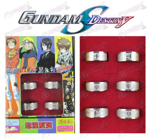 Gundam Accessories Frosted Ring (6 / set)
