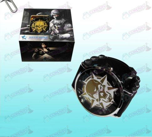 CrossFire Accessoriescf afro black gold watches