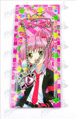 Shugo Chara! Accessories Heart Necklace (Pink)