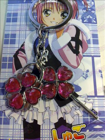 Shugo Chara! Accessories couple keychain (pink)