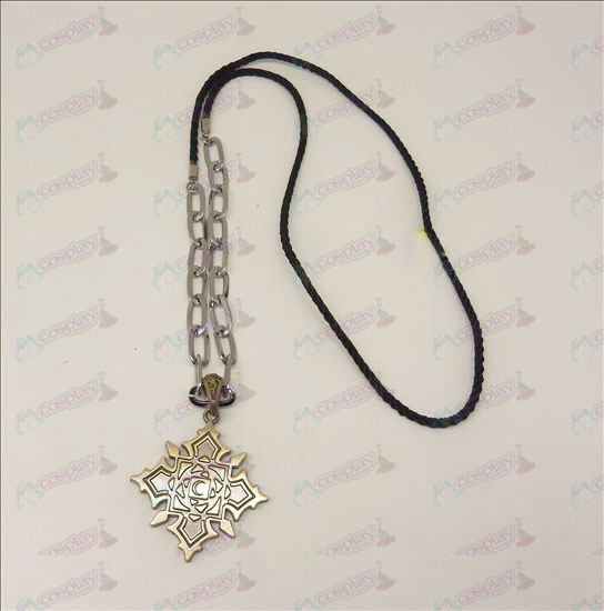 DVampire knight Accessories logo punk long necklace (bronze)