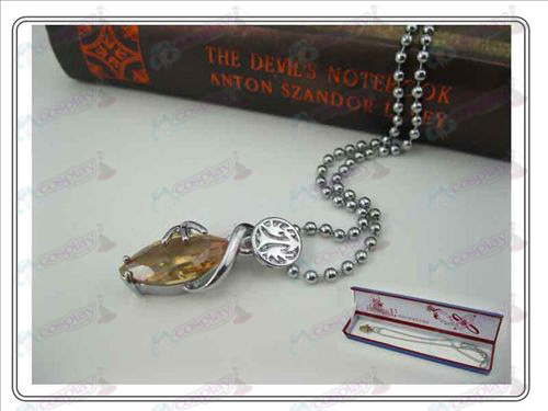 Final Fantasy Accessories Collector's Edition hardcover necklace (champagne)