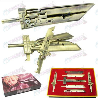 Final Fantasy Accessories Weapons seven sets (copper)