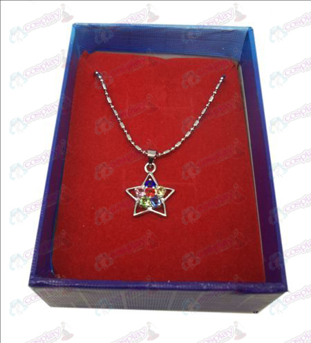 D boxed Lucky Star Accessories Necklace (Diamond)