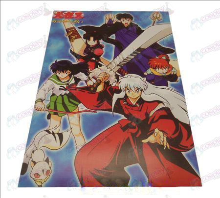 D42 * 29InuYasha Accessories embossed posters (8)