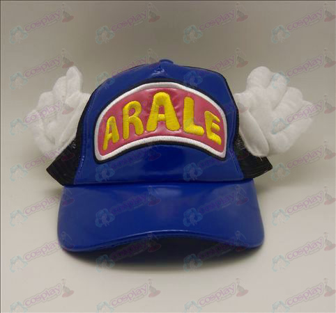 D Ala Lei hat (blue - pink)