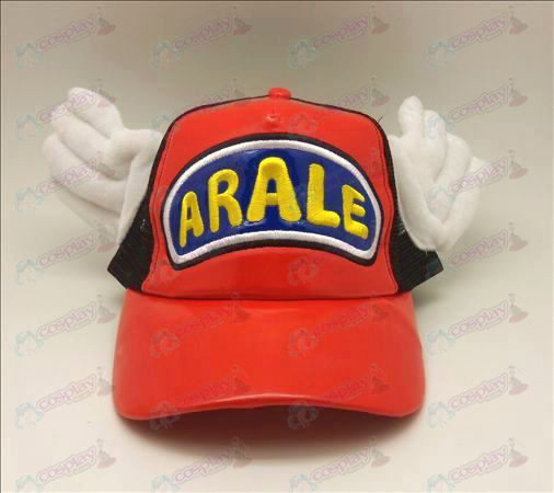 D Ala Lei hat (red - blue)