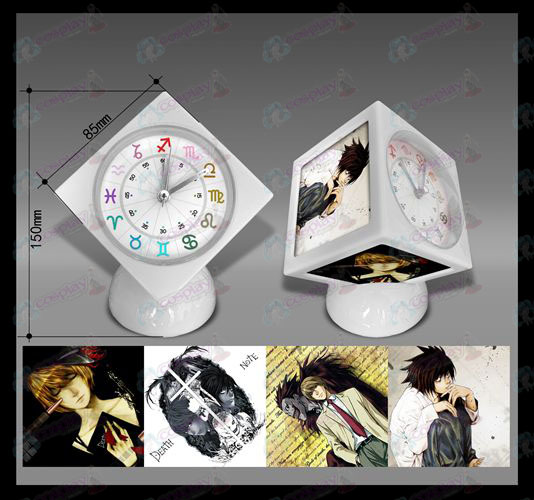 Death Note Accessories cube alarm clock