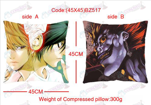 (45X45) BZ517-Death Note Accessories sided square pillow