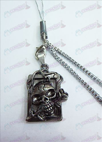 Death Note Accessories party licensing dimensional skull headband drill Strap (ancient silver)