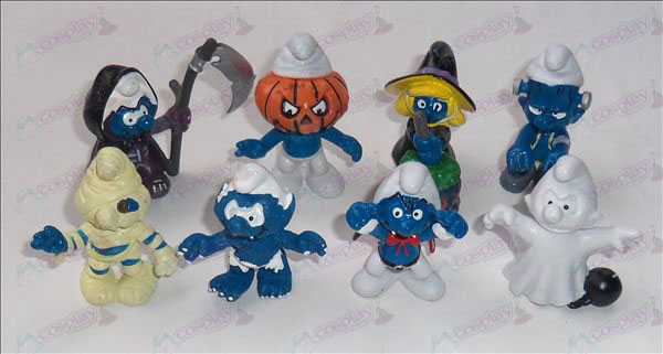A generation of 8 models The Smurfs Accessories Doll