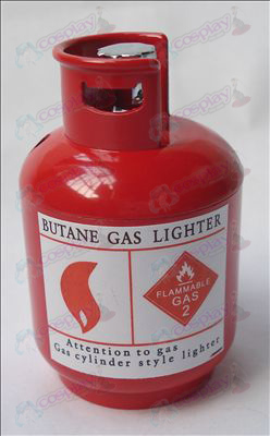 Gas tank lighter (red)