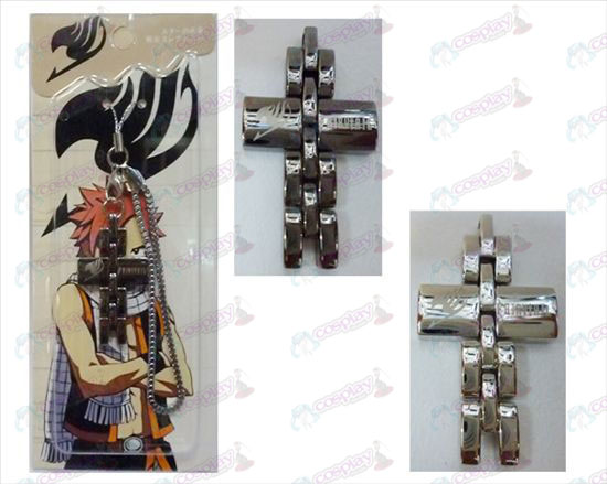 Fairy Tail Accessories Cross Strap in black and white