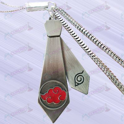 Naruto - Red Cloud tie machine chain (movable)
