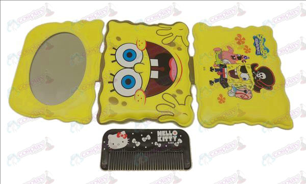 SpongeBob SquarePants Accessories mirror + comb (A)