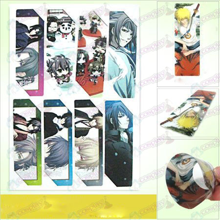 SQ002-Hakuouki Accessories anime big Bookmarks (5 version of the price