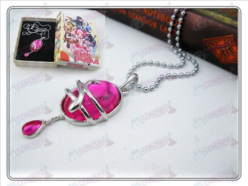 Magical Girl Accessories drop necklace (Rose Red Type A) Box