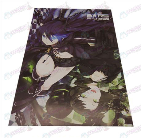D42 * 29Lack Rock Shooter Accessories embossed posters (8)