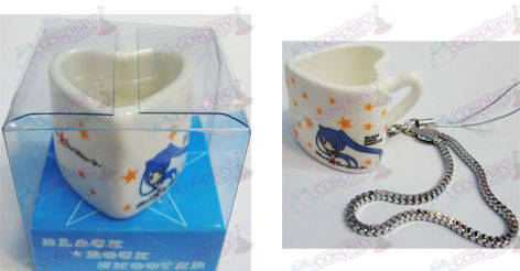 Lack Rock Shooter Accessories Strap heart-shaped ceramic cup